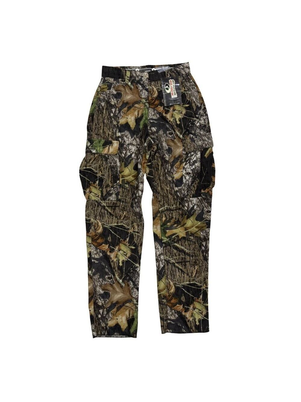 LL BEAN MOSSY OAK Camo Hunting Cargo Casual Outdoor Pants Womens 10 - NWT